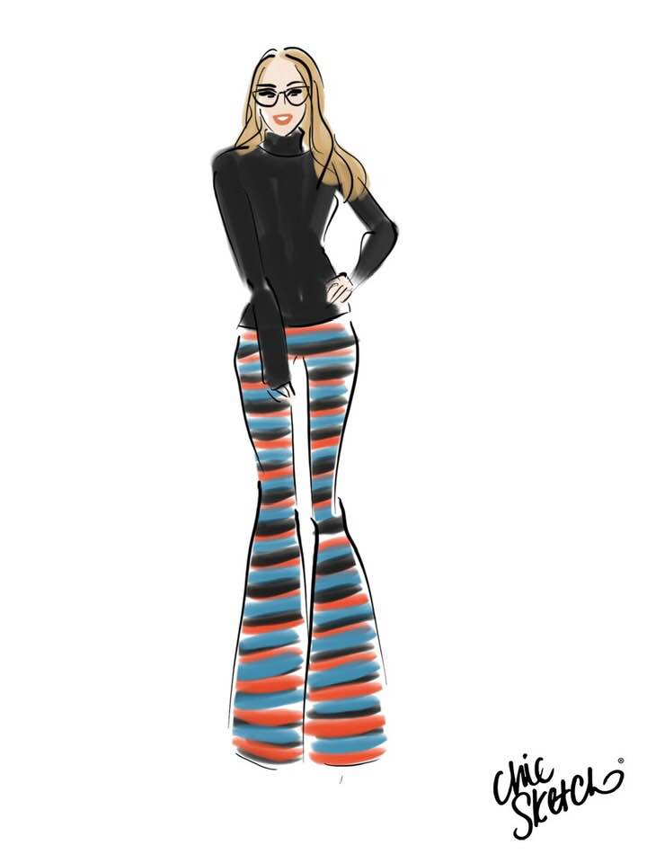 Moschino Couture Chic Sketch